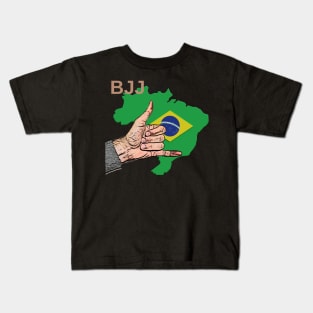 brazilian jiu-jitsu Kids T-Shirt